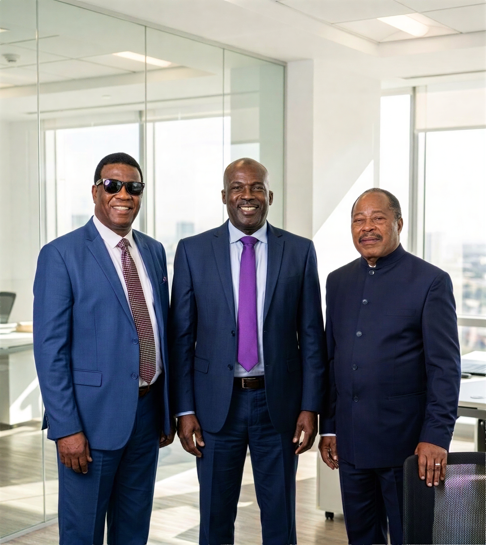 J&J Group Insurance leadership team in professional business attire