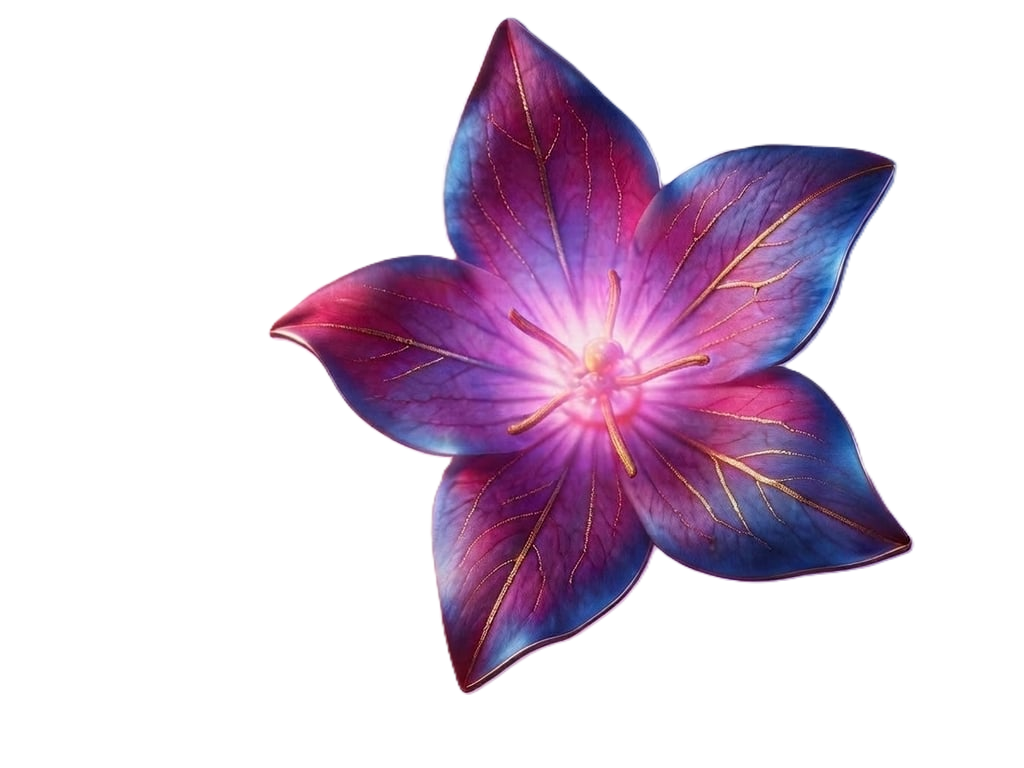 Decorative flower element
